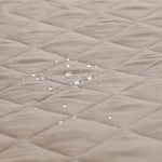 Tissu impermeable waterproof du protege canape beige