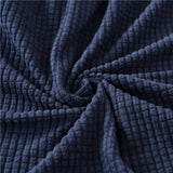 Tissu jacquard de qualite superieure pour housse d'assise de canape d'angle jacquard bleu marine