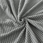 Tissu jacquard de qualite superieure pour housse d'assise de canape d'angle jacquard gris
